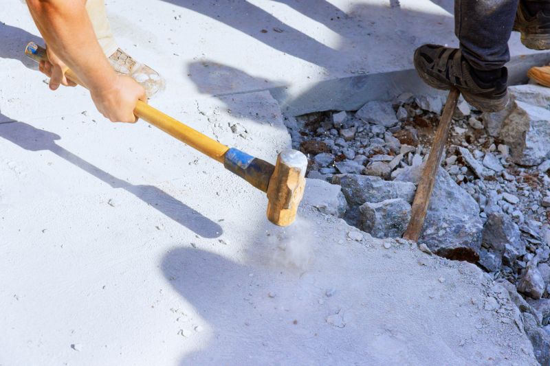 Stone Demolition in Bergen County, NJ