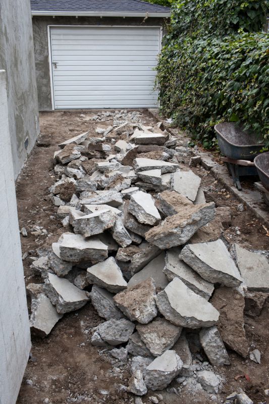 Walkway Removal in Bergen County, NJ